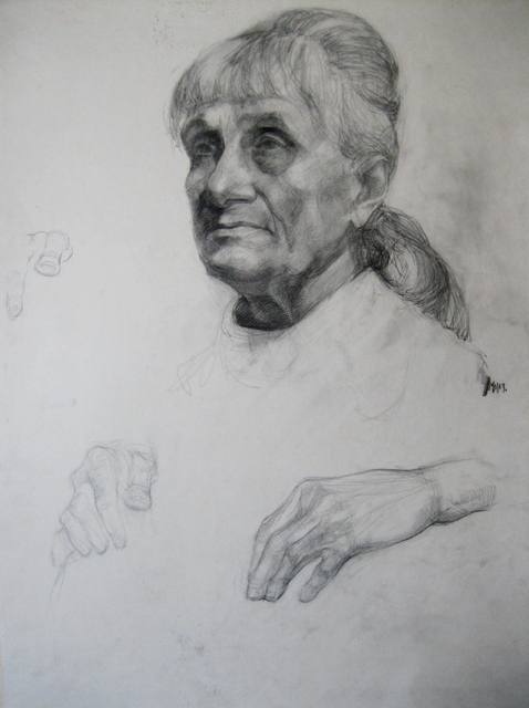 Портрет 2 || Молив / Pencil || 2001