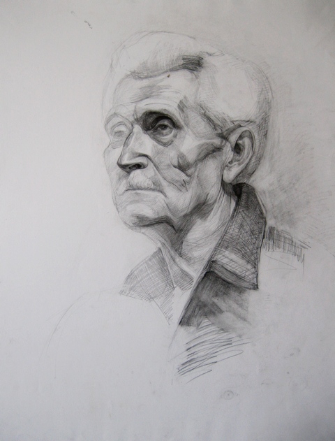 Портрет 3 || Молив / Pencil || 2001