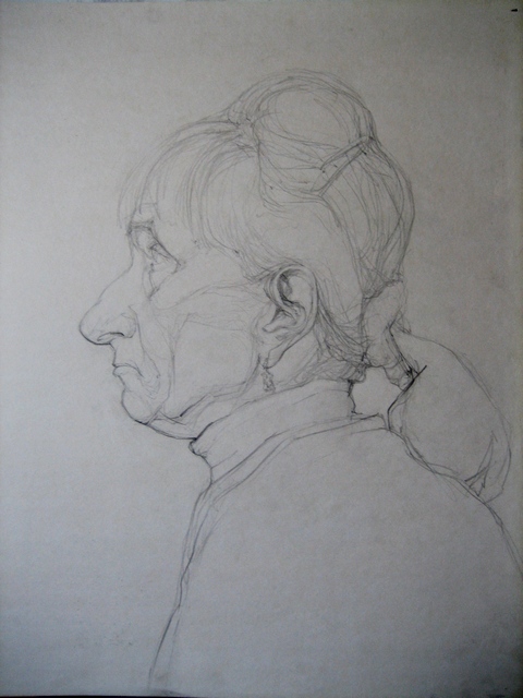 Портрет 6 || Молив / Pencil || 2002