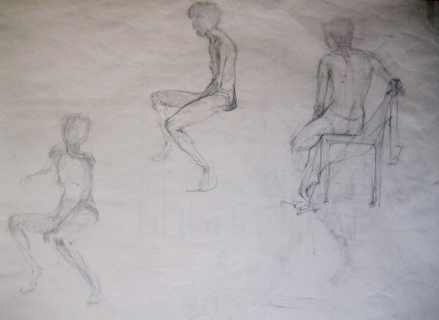 Скици || Молив / pencil || 1999