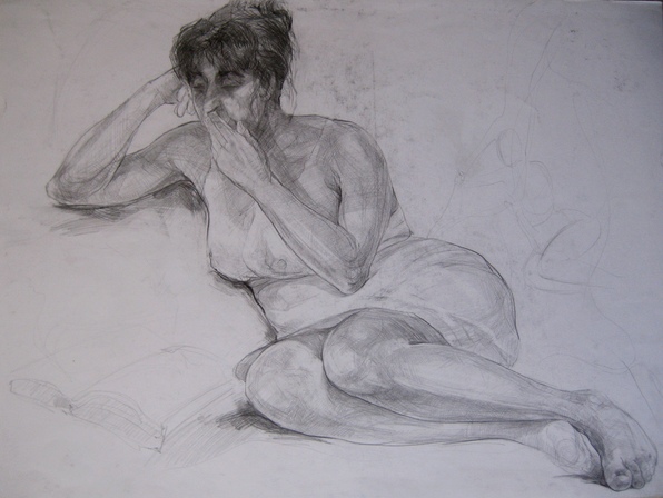 Мама || Молив / pencil || 1998