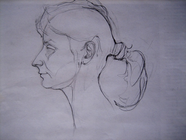 Жена || Молив / Pencil || 2001